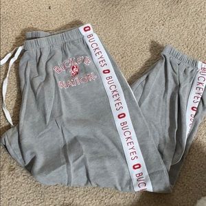 Capri sweatpants from Pink, Ohio State Buckeyes